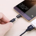 (1422) Adapteris USB C kištukas - micro USB B lizdas, su OTG funkcija BASEUS - Image 4