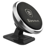 Automobilinis magnetinis telefono laikiklis,  sidabro spalvos