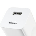 (1433) Sieninis įkroviklis 24W USB QC3.0, baltas - Image 3