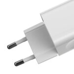 (1433) Sieninis įkroviklis 24W USB QC3.0, baltas - Image 4