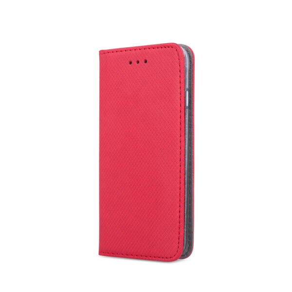 Dėklas Smart Magnet Xiaomi Redmi A3 raudonas