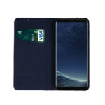 Genuine Leather Smart Pro case for Samsung Galaxy A51 navy blue - Image 3