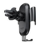 (1465) Automobilinis laikiklis 4-6" ekranų telefonams, juodas - Image 5