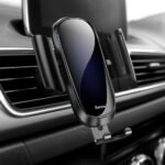 (1465) Automobilinis laikiklis 4-6" ekranų telefonams, juodas - Image 8