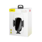(1465) Automobilinis laikiklis 4-6" ekranų telefonams, juodas - Image 9