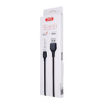 XO cable NB103 USB - USB-C 1,0 m 2,1A black - Image 3
