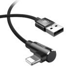 Baseus cable MVP Elbow USB - Lightning 1,0 m 2A black - Image 5