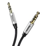 (1417) Jungiamasis garso kabelis 3.5mm-3.5mm stereo, 1m pilkas / juodas BASEUS - Image 5