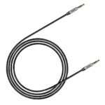 (1417) Jungiamasis garso kabelis 3.5mm-3.5mm stereo, 1m pilkas / juodas BASEUS - Image 7