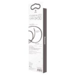 (1417) Jungiamasis garso kabelis 3.5mm-3.5mm stereo, 1m pilkas / juodas BASEUS - Image 9