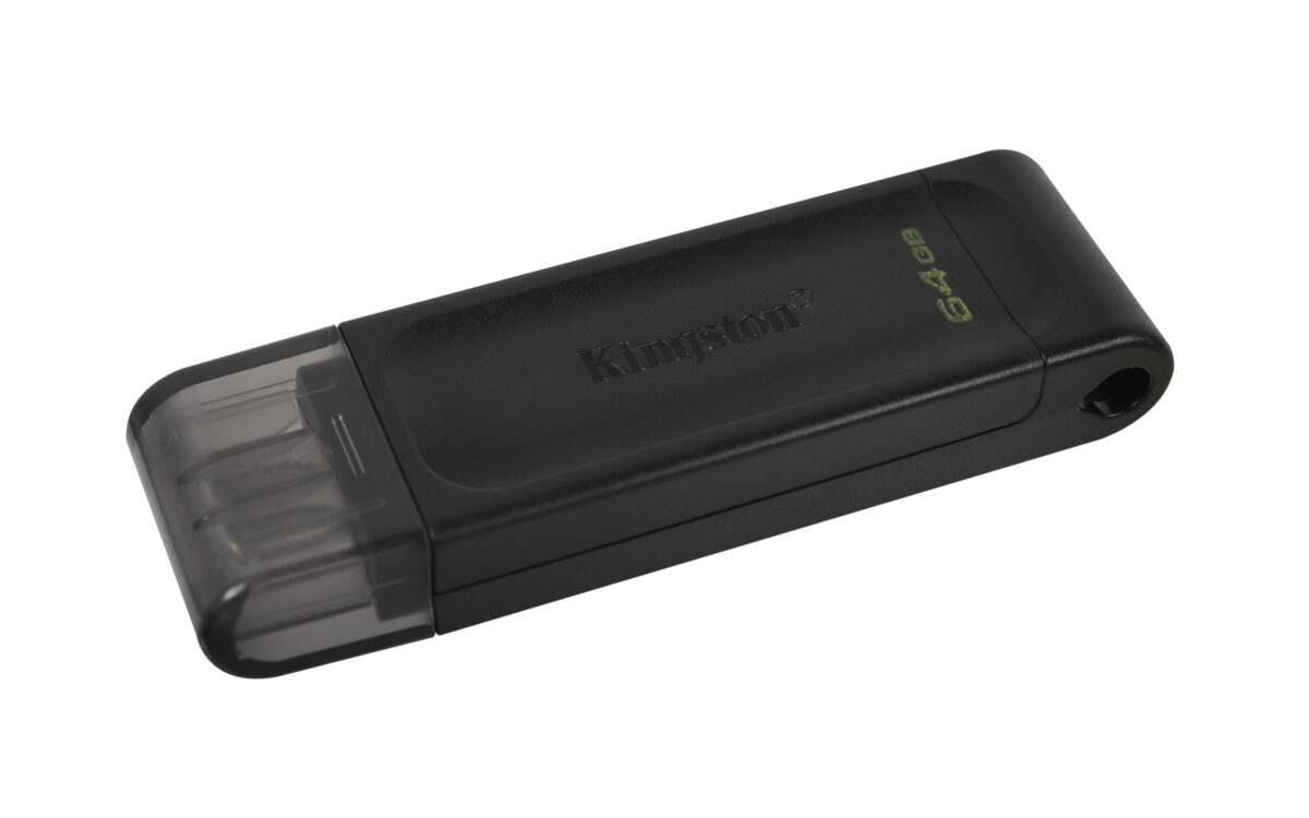Kingston pendrive 64GB USB-C DT70 black - Image 3
