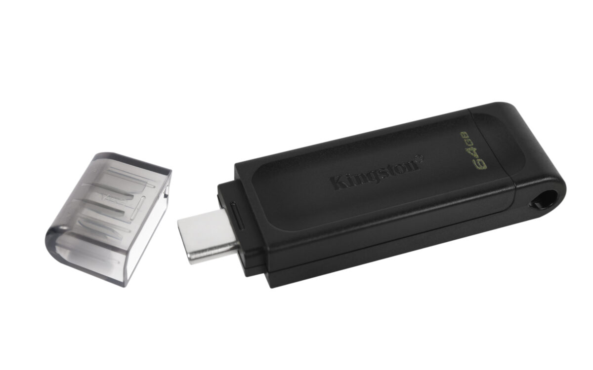 Kingston pendrive 64GB USB-C DT70 black - Image 4