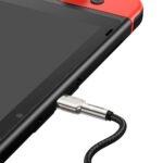(1423) Kabelis USB C kištukas - USB C kištukas, duomenų perdavimui ir krovimui iki 100W 2m juodas Cafule Metal BASEUS - Image 9