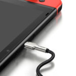 (1423) Kabelis USB C kištukas - USB C kištukas, duomenų perdavimui ir krovimui iki 100W 2m juodas Cafule Metal BASEUS - Image 7