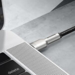 (1423) Kabelis USB C kištukas - USB C kištukas, duomenų perdavimui ir krovimui iki 100W 2m juodas Cafule Metal BASEUS - Image 8