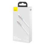 Baseus cable Cafule Metal PD USB-C - Lightning 2,0 m white 20W - Image 8