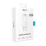Forever Core PD+ QC 3.0 GaN charger 1x USB 1x USB-C 65W white - Image 7