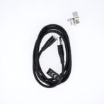 Maxlife MXUC-03 magnetic cable USB - Lightning + USB-C + microUSB 1,0 m 3A black nylon - Image 5