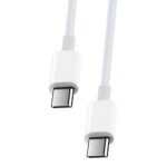 Maxlife MXUC-05 cable USB-C - USB-C 2,0 m 100W white - Image 6