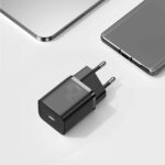 Įkroviklis Baseus Super Si 25W+Type-C laidas Juodas - Image 6