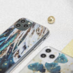 Gold Glam case for Samsung Galaxy A55 5G feathers - Image 9