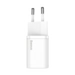 Baseus wall charger Super Si PD 25W 1x USBC white + USB-C - USB-C cable - Image 3