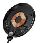 Baseus wireless charger Digital LED 2 15W black - Image 6