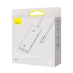 Baseus adapter HUB Lite USB-C to 4x USB 3.0 2,0m white - Image 9