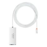 Baseus adapter HUB Lite USB-C to 4x USB 3.0 2,0m white - Image 3