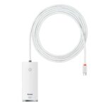 Baseus adapter HUB Lite USB-C to 4x USB 3.0 2,0m white
