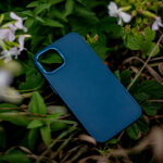 Satin case for Samsung Galaxy S21 FE dark blue - Image 8