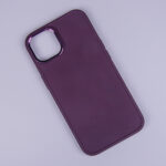 Satin case for iPhone X / XS burgundy - Image 6