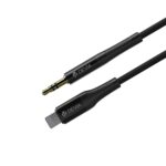 Devia cable Ipure audio jack 3,5 mm - Lightning 1m black - Image 3