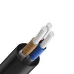 Devia cable Ipure audio jack 3,5 mm - Lightning 1m black - Image 4
