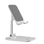 Devia adjustable folding holder stand EL161 for phone tablet white - Image 4