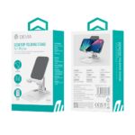 Devia adjustable folding holder stand EL161 for phone tablet white - Image 5