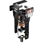 (1471) Automobilinis įkroviklis 12-24V 100W USB + USB-C QC4+ PD3.0 su įtampos, srovės indikacija ir USB-C kabeliu 1m - Image 3