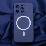 Silicon Mag case for iPhone 14 6,1" dark blue - Image 7