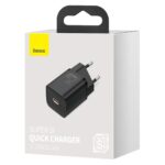 Baseus wall charger Super Si PD 25W 1x USB-C black - Image 9