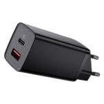 (1439) Sieninis įkroviklis GaN2 Lite 65W USB + USB-C QC4+ PD3.0 SCP FCP AFC, juodas - Image 3