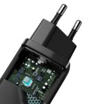 (1439) Sieninis įkroviklis GaN2 Lite 65W USB + USB-C QC4+ PD3.0 SCP FCP AFC, juodas - Image 7