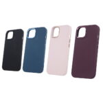 Satin case for Samsung Galaxy S21 FE dark blue - Image 10