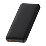 Baseus LiPo PowerBank 10000mAh 20W 2xUSB + USB-C Bipow juoda - Image 4