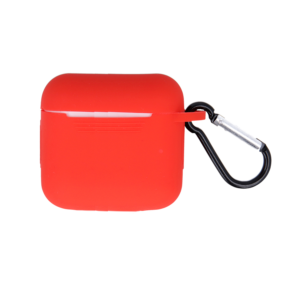 305991_oryg Case for Airpods 4 / Airpods 4 ANC red with hook - Image 1