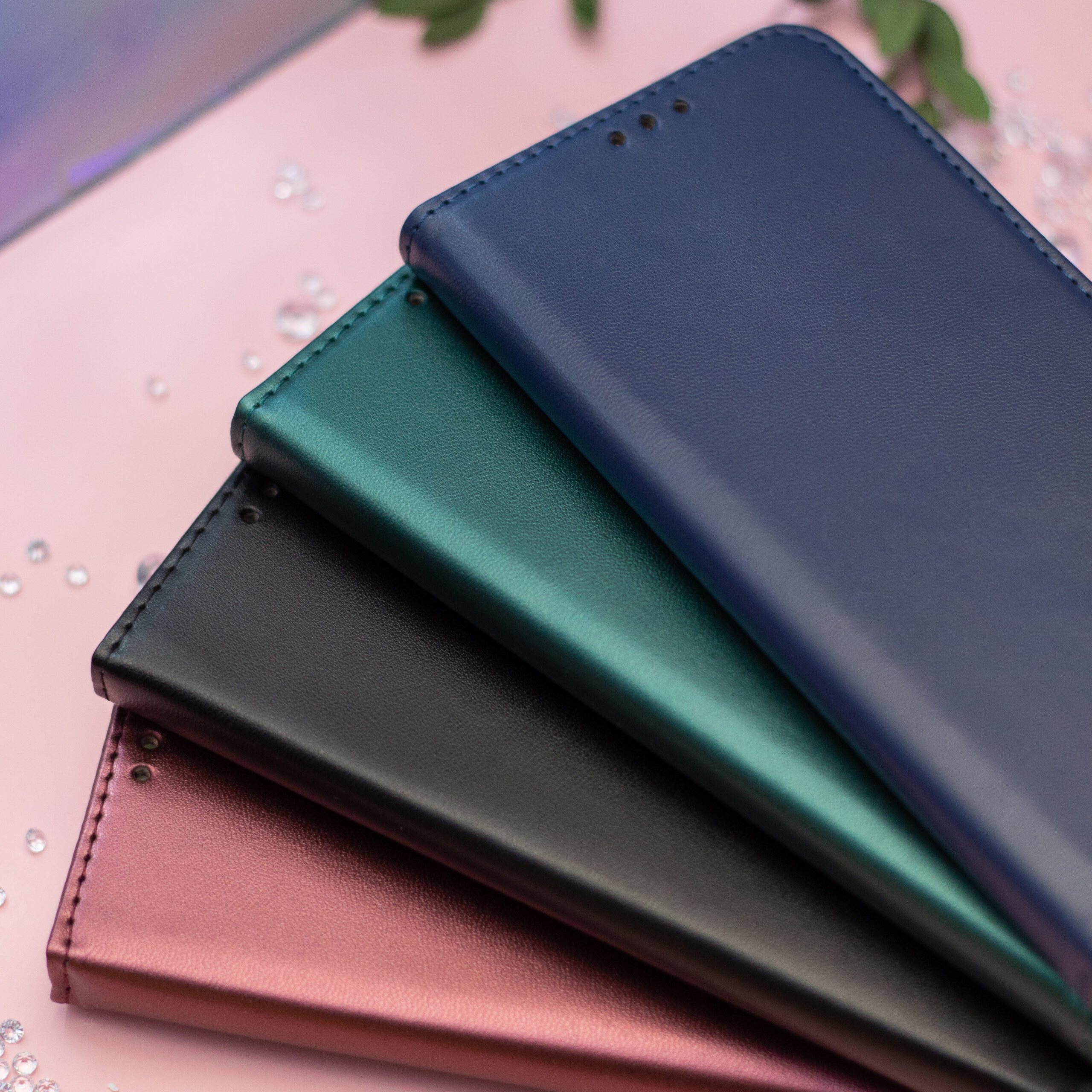 309166_oryg-3 Smart Magnetic case for Samsung Galaxy A52 4G / A52 5G / A52S 5G dark green - Image 15