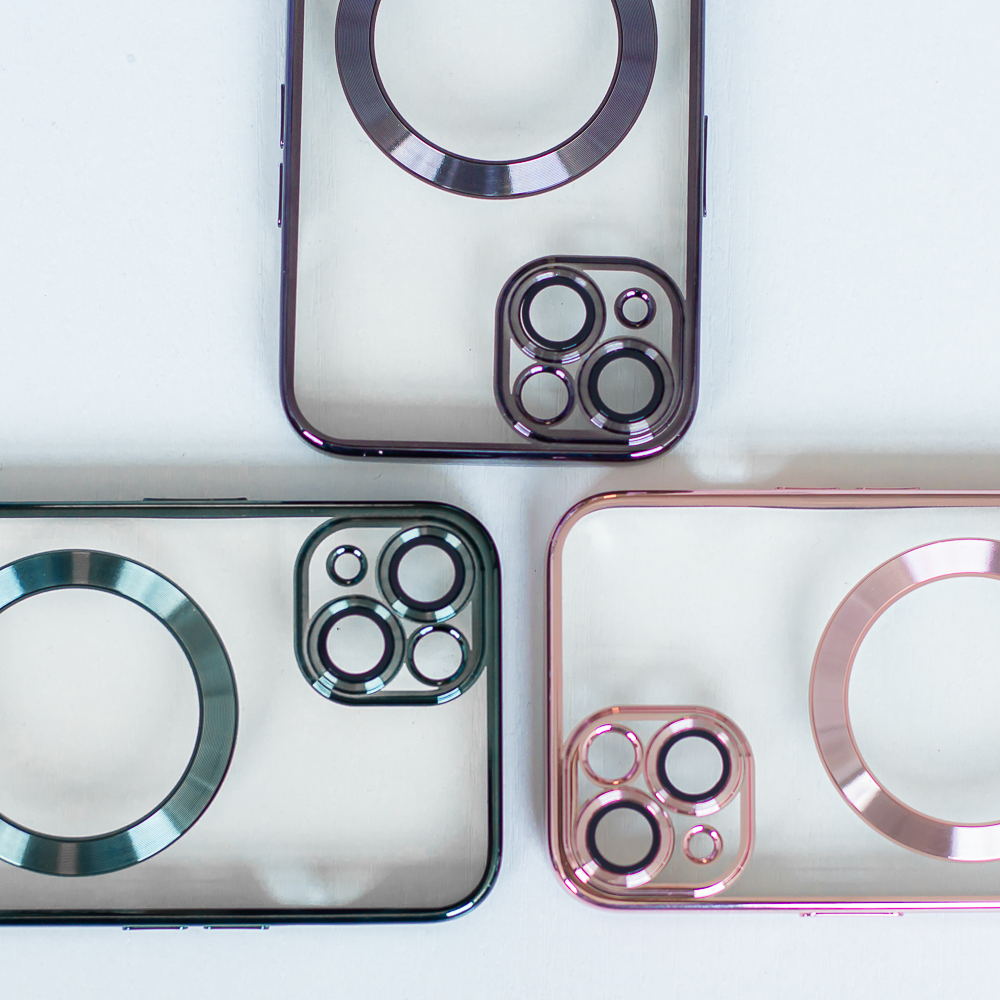 309418_oryg Color Chrome Mag case for iPhone 12 6,1 black - Image 17