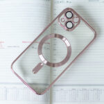Color Chrome Mag case for iPhone 15 Pro 6,1 rose gold - Image 13