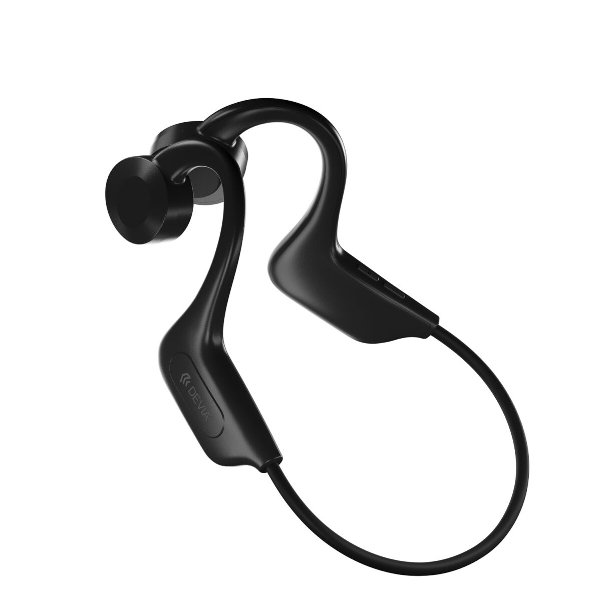 Devia Bluetooth earphones Kintone Run-A1 with bone conduction black - Image 3