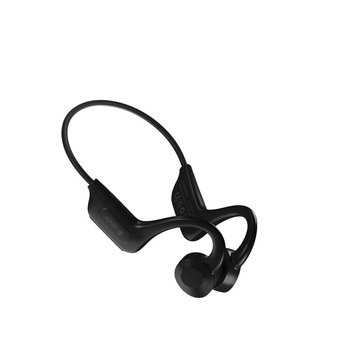 Devia Bluetooth earphones Kintone Run-A1 with bone conduction black - Image 4