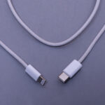 Maxlife MXUC-06 cable USB-C - Lightning 1,0 m 20W grey nylon - Image 4
